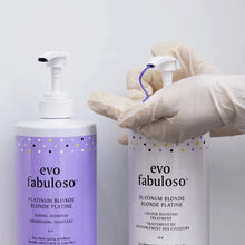 Evo Fabuloso Platinum Blonde Toning Shampoo 1L