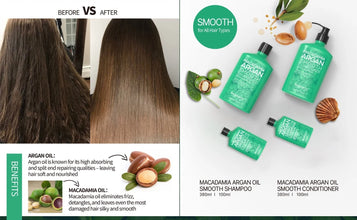 Beamarry Macadamia Argan Smooth Shampoo 380ml