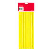 Hair FX Long Flexible Rollers - Yellow 12pk