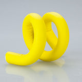 Hair FX Long Flexible Rollers - Yellow 12pk