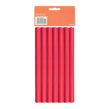 Hair FX Medium Flexible Rollers - Red 12pk