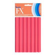 Hair FX Short Flexible Rollers - Red 12pk