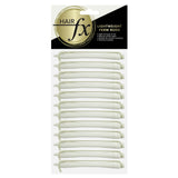 Hair FX Lightweight Perm Rods White 12pk