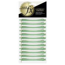 Hair FX Lightweight Perm Rods Green 12pk
