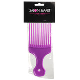 Salon Smart Afro Hair Comb - Purple