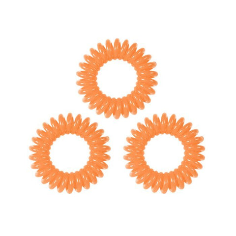 Glammar Tangle Tie Pastel Orange 3pk