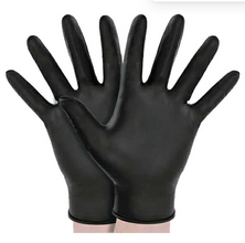 Bastion Nitrile Ultra Soft Powder Free Gloves Large Black 100 pack