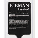 Iceman Black Handle 6" Scissors