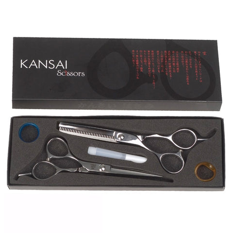Iceman Kansai 5.5" Left Handed Scissor & Thinner Set