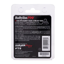 BaBylissPRO Graphite T-Blade 2.0mm Deep Tooth Replacement Blade