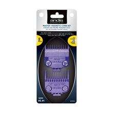 Andis Master Magnetic Comb Set Dual Pack #0 and #1