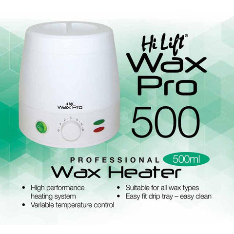 Hi Lift Wax Pro 500 Professional Wax Heater 500ml