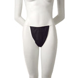 BeautyPRO Disposable Black G-String 10 pack