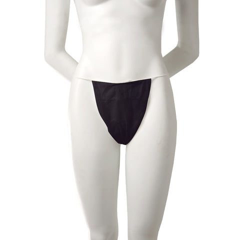 BeautyPRO Disposable Black G-String 10 pack