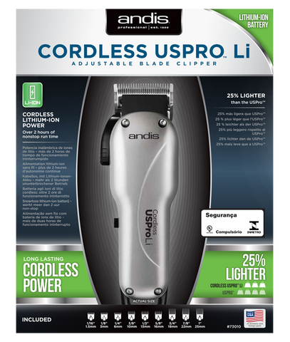 Andis Cordless USPRO Li Adjustable Blade Clipper