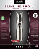 Andis Slimline Pro Li Cordless Trimmer Chrome