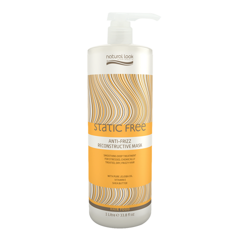 Natural Look Static Free Anti-Frizz Reconstructive Mask 1L