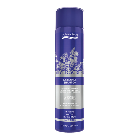 Natural Look Silver Screen Ice Blonde Shampoo 375ml