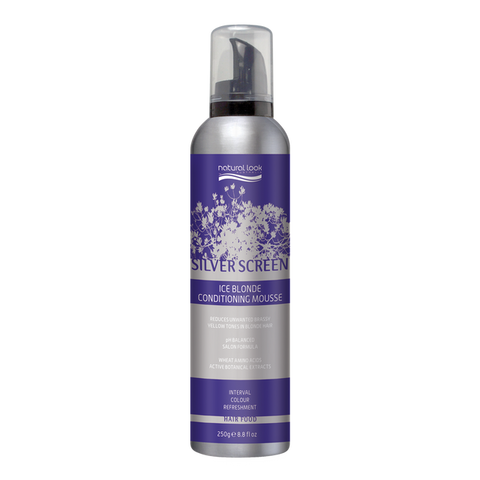 Natural Look Silver Screen Ice Blonde Conditioning Mousse 250g