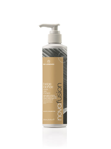 De Lorenzo Novafusion Beige Blonde Colour Care Shampoo 250ml
