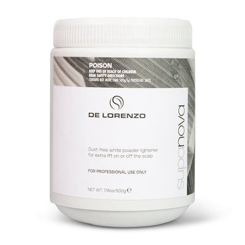 De Lorenzo Supanova White Powder Lightener Bleach 500g