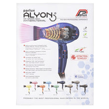 Parlux Alyon Air Ionizer Tech Hair Dryer 2250W Midnight Blue