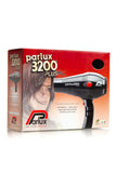 Parlux 3200 Ionic Ceramic Compact Hair Dryer Silver