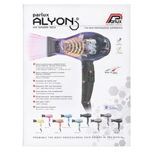 Parlux Alyon Air Ionizer Tech Hair Dryer 2250W Black