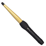 Silver Bullet Fastlane Regular Ceramic Conical Curling Iron Gold