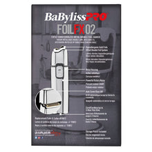 BaBylissPRO FoilFX02 Metal Double Foil Shaver Silver
