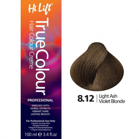 Hi Lift True Colour 8.12 Light Ash Violet Blonde 100ml